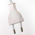 Mexlite Luminaire mural UPROUND à 1 flamme GU10 IP20, blanche 