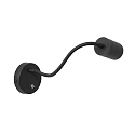 Mexlite Luminaire mural UPROUND à 1 flamme GU10 IP20, noir 