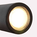 Mexlite Luminaire mural UPROUND à 1 flamme GU10 IP20, noir 