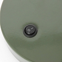 Steinhauer Lampe de table SPRING inclinable E27 IP20, vert 