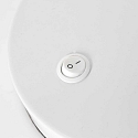 Steinhauer Lampe de table SPRING inclinable E27 IP20, blanche 