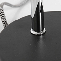 Steinhauer Lampe de table SPRING inclinable E27 IP20, noir  