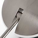 floor lamp DAPHNE 1 flame IP20, steel dimmable