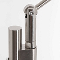 floor lamp DAPHNE 1 flame IP20, steel dimmable