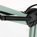 Mexlite Lampe de table STUDY inclinable E27 IP20, vert