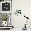 Mexlite Lampe de table STUDY inclinable E27 IP20, vert
