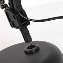 Mexlite Lampe de table STUDY inclinable E27 IP20, noir 