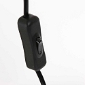 Mexlite Lampe de table STUDY inclinable E27 IP20, noir 