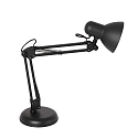 Mexlite Lampe de table STUDY inclinable E27 IP20, noir 