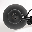 Mexlite Lampe de table STUDY inclinable E27 IP20, noir 