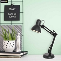 Mexlite Lampe de table STUDY inclinable E27 IP20, noir 