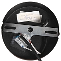 Steinhauer Luminaire � suspension BOLLIQUE rond E27 IP20, noir  gradable