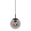 Steinhauer Luminaire � suspension BOLLIQUE rond E27 IP20, noir  gradable