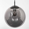 Steinhauer Luminaire � suspension BOLLIQUE rond E27 IP20, noir  gradable