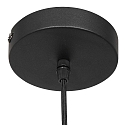 Steinhauer Luminaire � suspension BOLLIQUE rond E27 IP20, noir  gradable