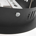 Steinhauer pendant luminaire RINGLUX LED IP20, black dimmable