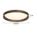 Steinhauer ceiling luminaire FLADY IP20, dimmable