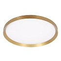 Steinhauer ceiling luminaire FLADY up / down IP20, gold dimmable