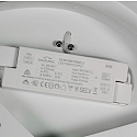 Steinhauer ceiling luminaire FLADY up / down IP20, gold dimmable