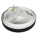 Steinhauer Luminaire de plafond RINGLEDE IP20, noir gradable