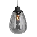 Steinhauer Luminaire à suspension REFLEXION 9 flammes GU10 + E27 IP20, noir gradable