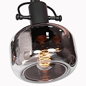 Steinhauer Luminaire mural GLASLIC à 2 flammes, pivotant, rotatif E27 IP20, noir gradable
