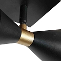 anne light & home Luminaire mural PRETO GU10 IP20, gradable