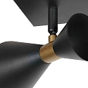 anne light & home Luminaire mural PRETO GU10 IP20, gradable
