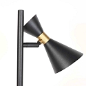 anne light & home floor lamp PRETO GU10 IP20, dimmable