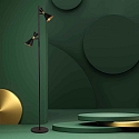 anne light & home floor lamp PRETO GU10 IP20, dimmable