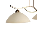 Steinhauer Luminaire à suspension ANTHEA E27 IP20, gradable