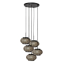 Mexlite Luminaire à suspension HALOSWAP E27 IP20, gradable