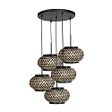 Mexlite Luminaire à suspension HALOSWAP E27 IP20, gradable