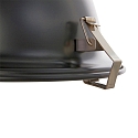 Steinhauer Luminaire � suspension PARADE Bas, � 1 flamme, avec diffuseur E27 IP20, noir mat gradable