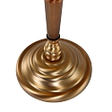 Lampe de table ANCILLA � 1 flamme E27 IP20, vert, bronze gradable