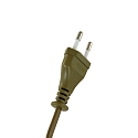 Lampe de table ANCILLA � 1 flamme E27 IP20, vert, bronze gradable