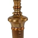 Lampe de table ANCILLA � 1 flamme E27 IP20, vert, bronze gradable