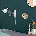 Steinhauer Steinhauer Wall luminaire SPRING, 1 flame, white