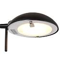 Mexlite Floor lamp BIRON, 2 flames, bronze
