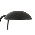Mexlite Lampadaire BIRON avec interrupteur, avec bras flexible IP20, noir mat gradable