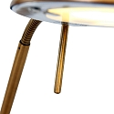 Mexlite Lampe de table BIRON � 1 flamme IP20, bronze, blanche gradable