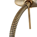 Mexlite Lampe de table BIRON � 1 flamme IP20, bronze, blanche gradable