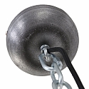 Steinhauer pendant luminaire BIKKEL - � 42CM 1 flame, medium E27 IP20, concrete grey dimmable