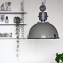 Steinhauer pendant luminaire BIKKEL - � 42CM 1 flame, medium E27 IP20, green dimmable
