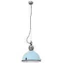 Steinhauer Luminaire � suspension BIKKEL - � 42CM � 1 flamme, m�dium E27 IP20, bleu fonc� gradable