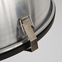 Steinhauer Luminaire � suspension BIKKEL - � 42CM � 1 flamme, m�dium E27 IP20, brillant, acier gradable