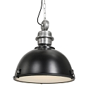 Luminaire � suspension BIKKEL - � 42CM � 1 flamme, m�dium E27 IP20, noir mat gradable