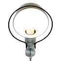 Mexlite Luminaire mural DAVIN langue, avec interrupteur, avec bras articul� E14 IP20, vert, scintillant 