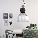 anne light & home Luminaire � suspension CLEARVOYANT � 1 flamme, rond E27 IP20, gradable