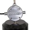 anne light & home Luminaire � suspension FRISK � 1 flamme, rond E27 IP20, scintillant, gris gradable